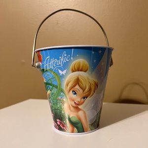 Tinkerbell metal bucket